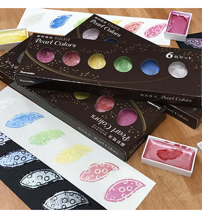 Gansai Tambi sprankelende parelmoer aquarelverf