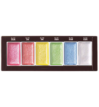 Gansai Tambi sprankelende parelmoer aquarelverf