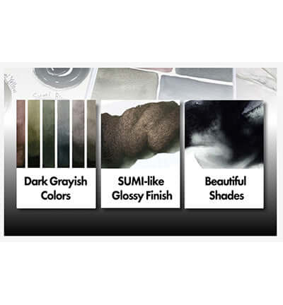 Gansai Tambi waterverf Sumi kleuren