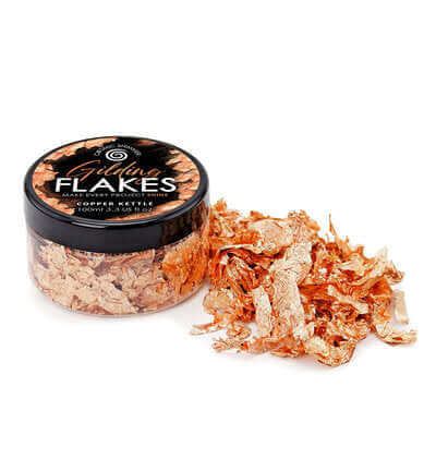 Cosmic Shimmer Gilding Flakes Copper Kettle