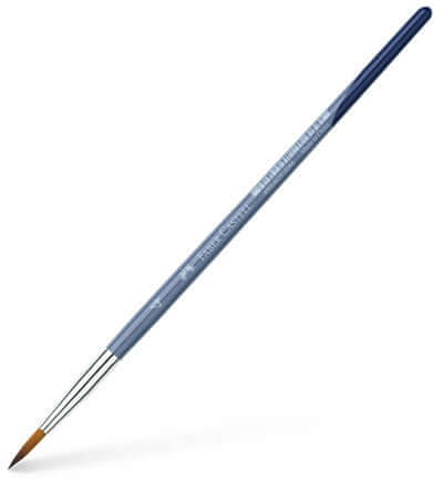 Faber Castell penselen – ronde maat 4 schilderpenselen voor acryl, olie en aquarel
