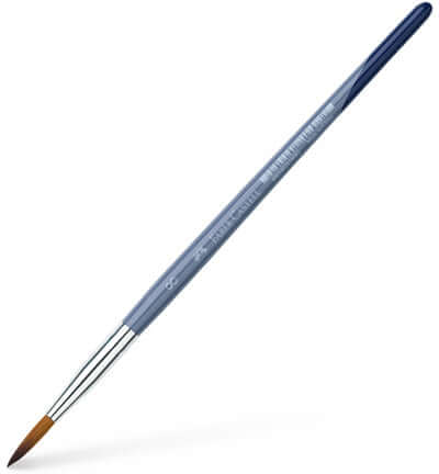 Faber Castell penselen – ronde maat 8 schilderpenselen voor acryl, olie en aquarel