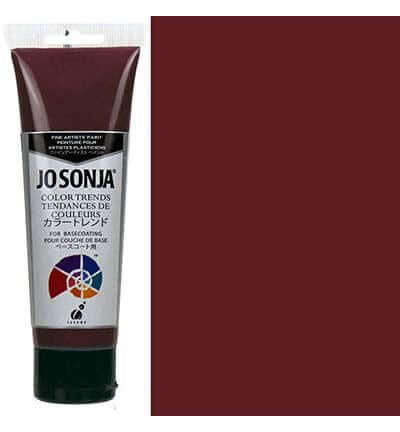 Tube Jo Sonja’s Color Trends Claret Rose acrylverf 120 ml – 3283CT