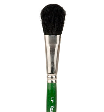 Kippers Oval Mop penseel 3/4 inch voor blenden en kleurovergangen
