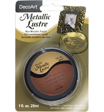 ML06C-28 Metallic Lustre Iced Espresso – watergedragen metallic wax pasta met glans