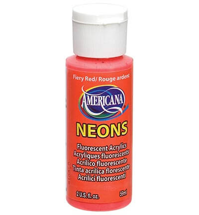decoart americana Neon Fiery Red