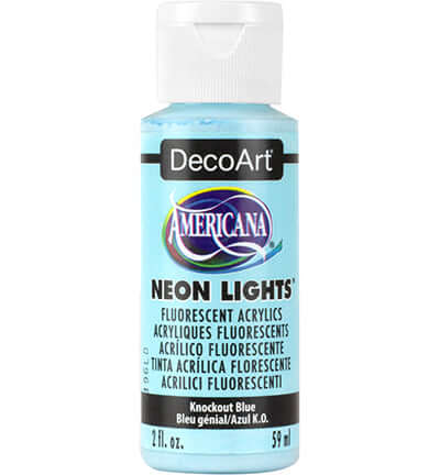 decoart americana Neon Lights Knockout Blue
