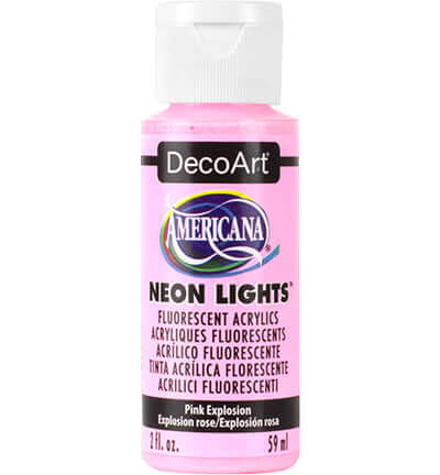 Decoart americana Neon Lights Pink Explosion