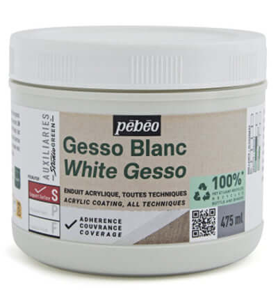 Pébéo White Gesso 225 ml witte primer
