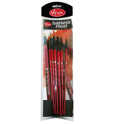 Penselen Rond – ViVa Decor –  6 stuks