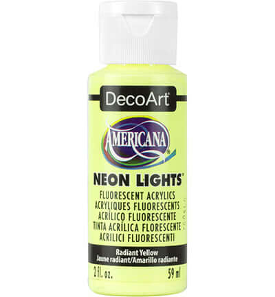decoart americana Neon Lights Radiant Yellow