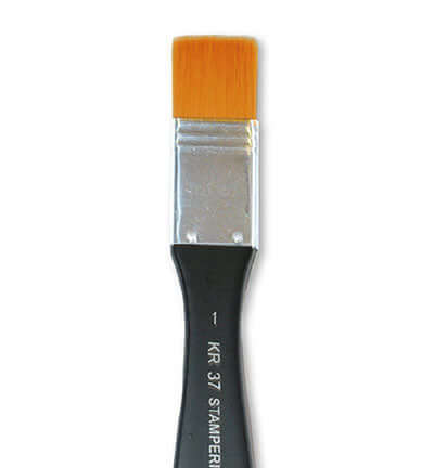 Stamperia Flat Point Brush maat 18 breed plat penseel KR37