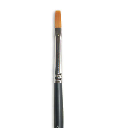 Stamperia Flat Point Brush maat 4 plat detailpenseel KR120/S