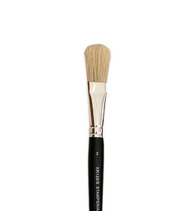 Stamperia Standarino Brush maat 2 fijn schilderpenseel KR128/S
