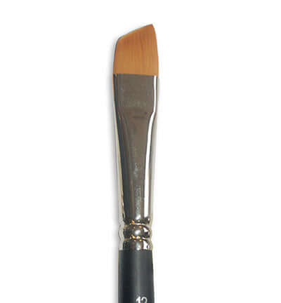 Stamperia Oblique Point Brush Maat 12 – Schuin Penseel