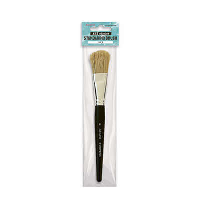 Stamperia Standarino Brush Size 8 – Natuurlijk Penseel voor Verf, Wax & Structuurpasta