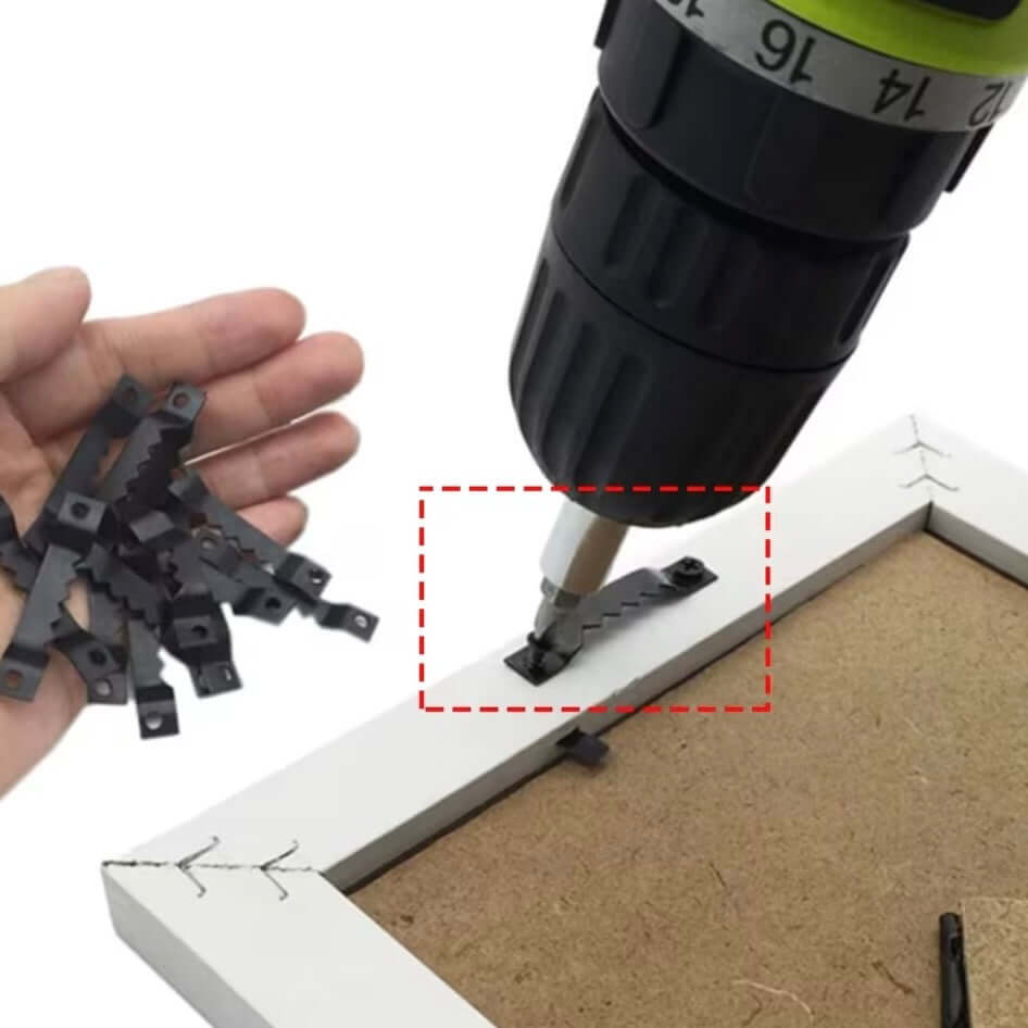 Tandhanger Schilderij bevestigen