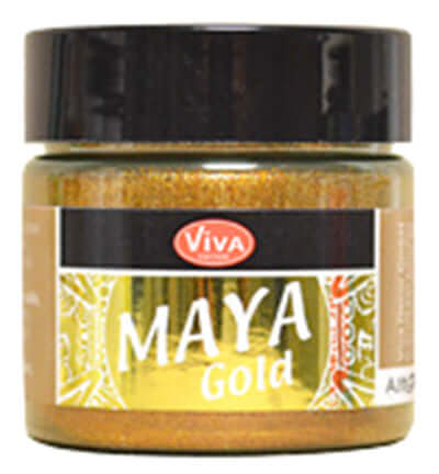 ViVa Decor Maya Gold Alt Gold metallic effectverf antiek goud 45 ml