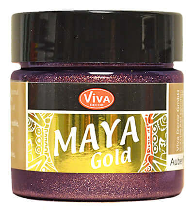 ViVa Decor Maya Gold Bordeaux – Metallic Effectverf – 45 ml