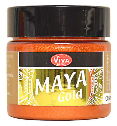 ViVa Decor Maya Gold Orange-Gold metallic effectverf 45 ml