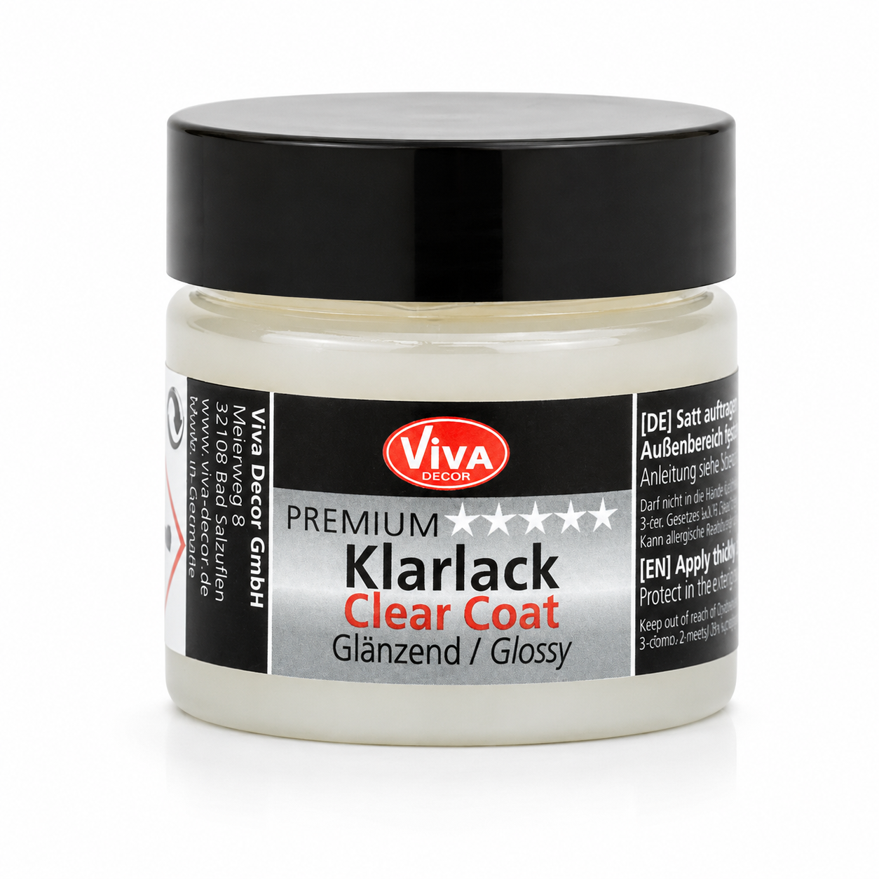 ViVa Decor Klarlack Glanzend 50ml transparante glansvernis