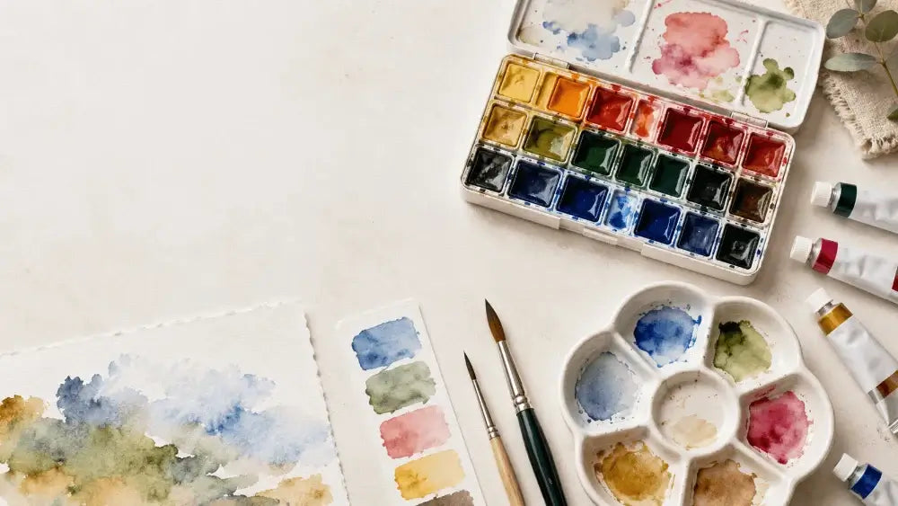 Aquarel verf