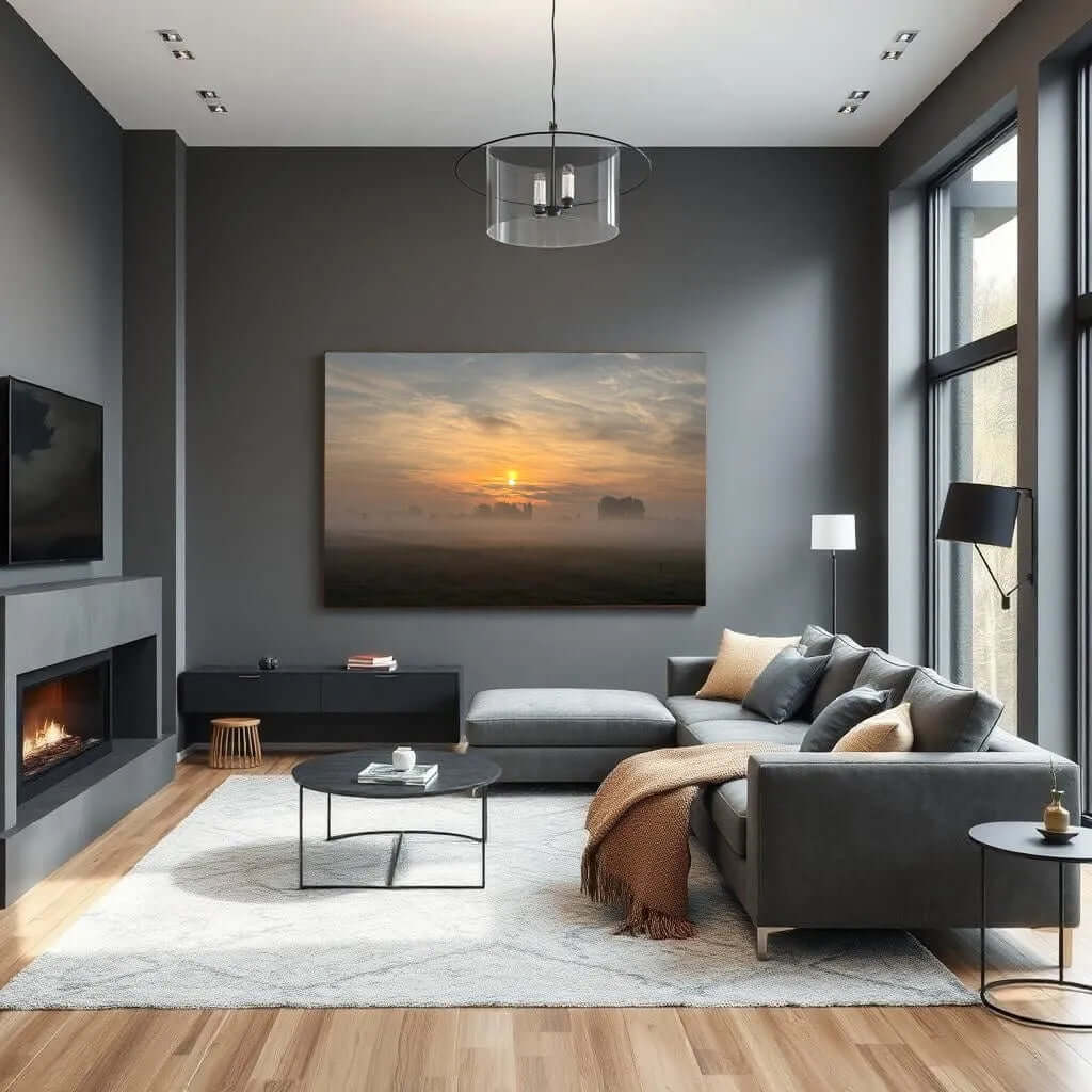 canvas schilderij Hattem Oostersedijk wall art