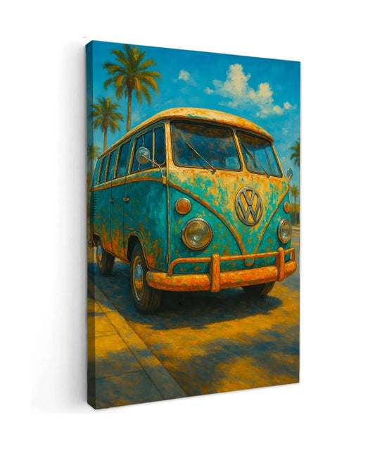 Beach Road Trip - Online Schilderij - Canvas Schilderij