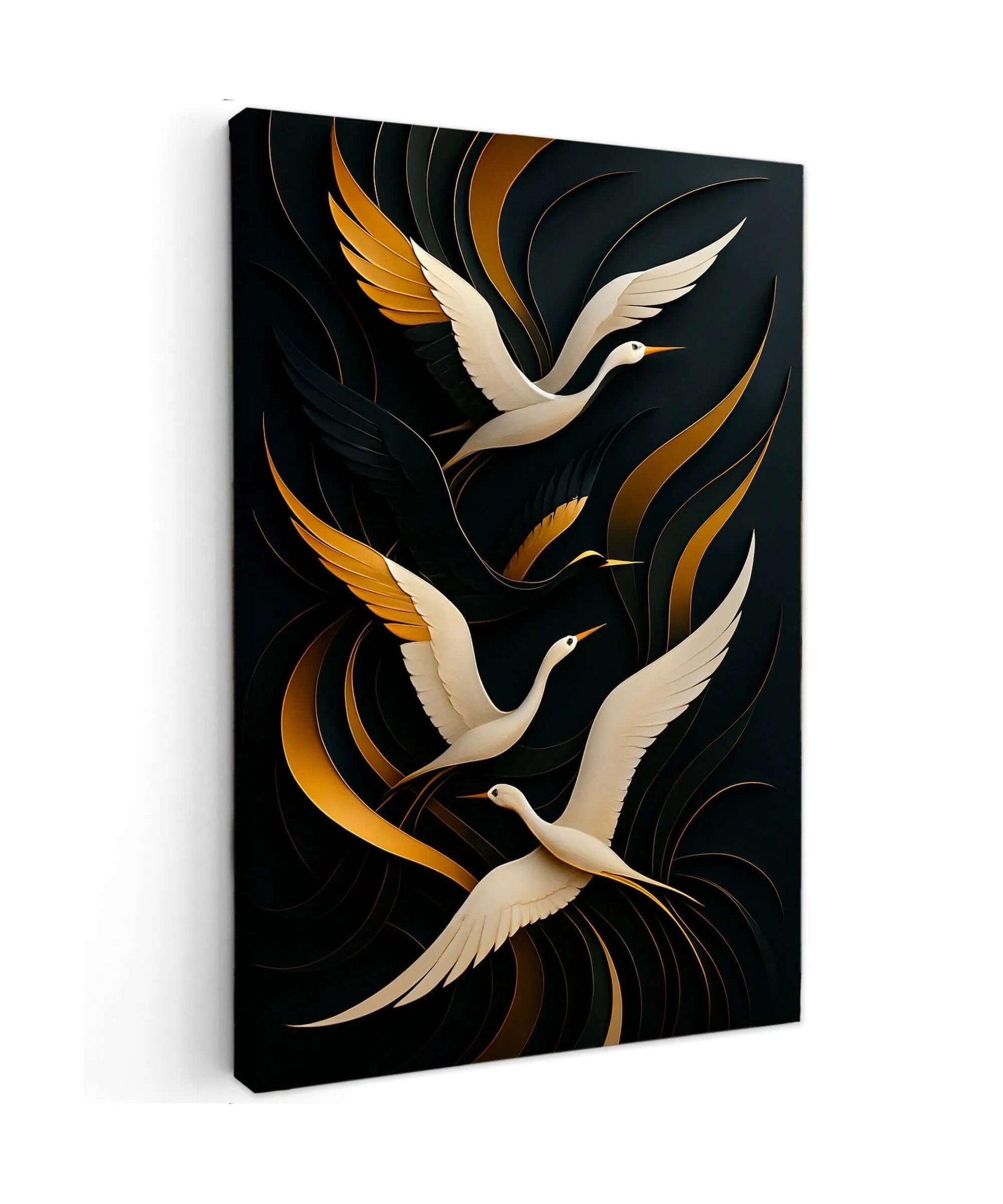 Flight of Elegance - Online Schilderij - Canvas Schilderij