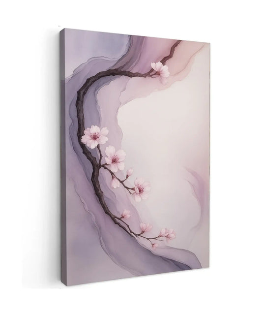 canvas schilderij Sakura Study bloemen