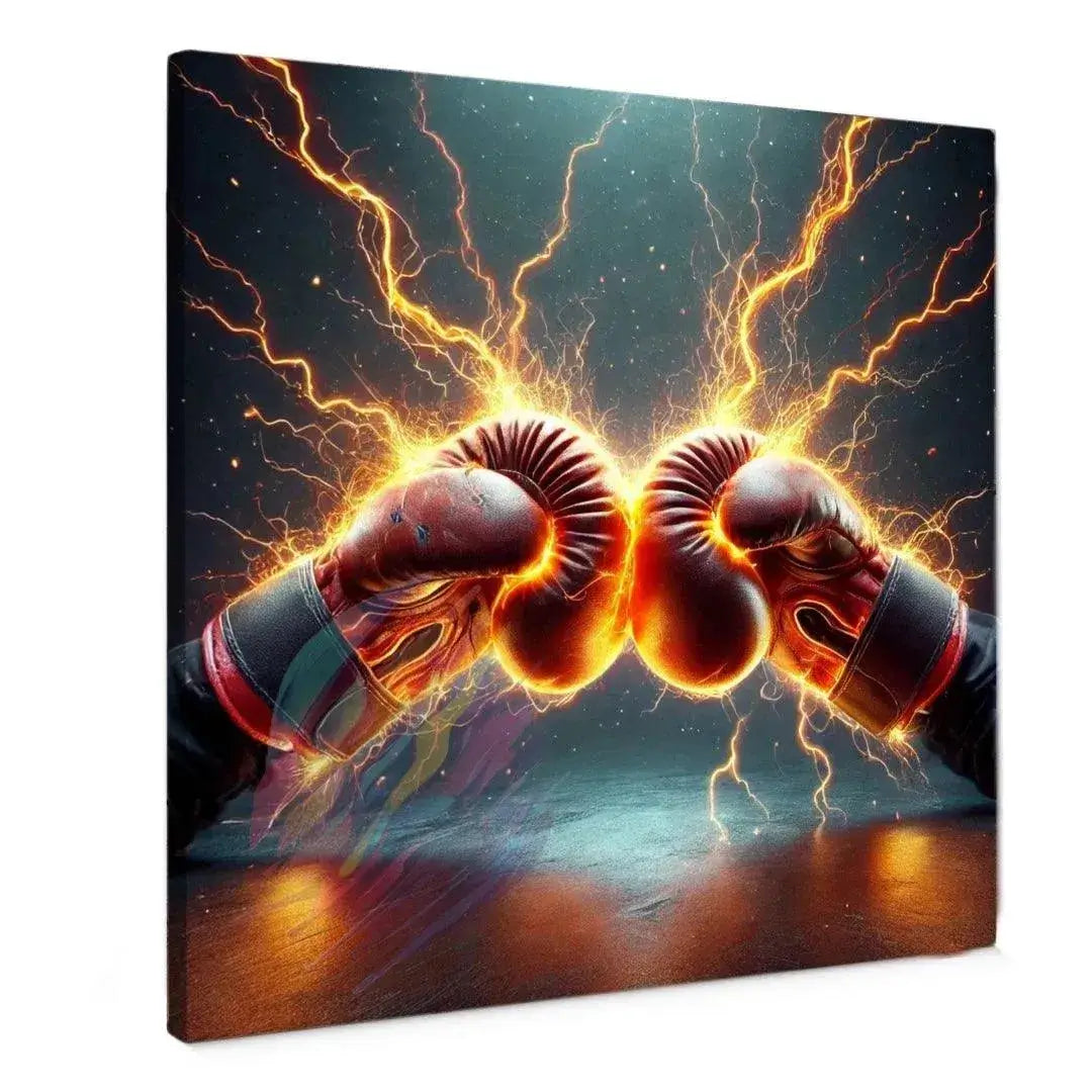 Knockout Blow - Online Schilderij - Canvas Schilderij