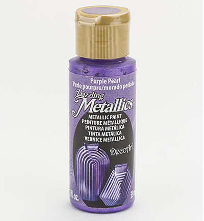DecoArt Dazzling Metallics purple Pearl 59 ml – parelmoer metallic acrylverf