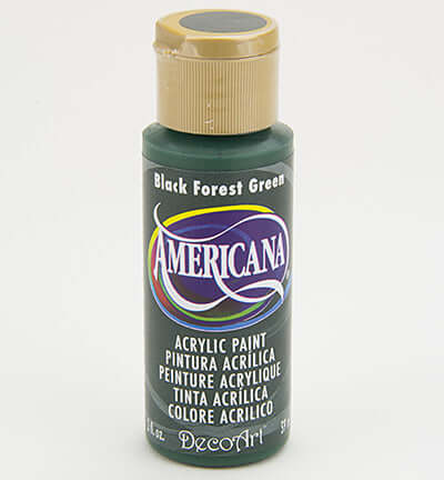 decoart Black Forest Green Americana