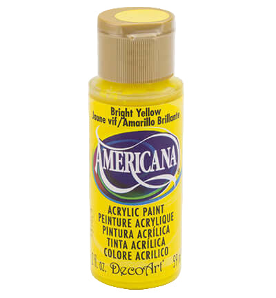 decoart Bright Yellow Americana