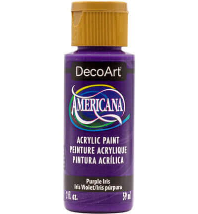 decoart Purple Iris Americana