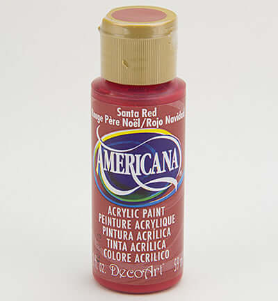 decoart Santa Red Americana