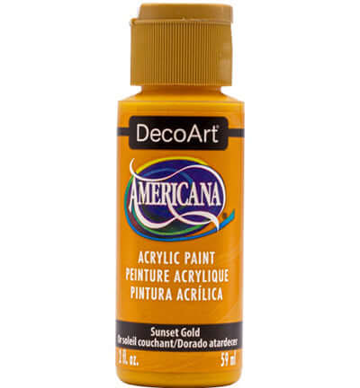 decoart Sunset Gold Americana