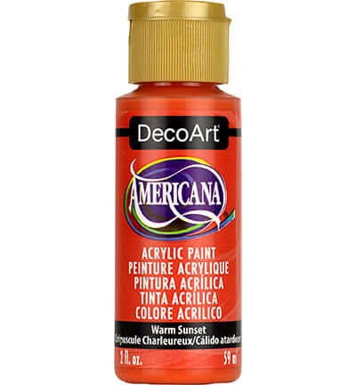 decoart Warm Sunset Americana
