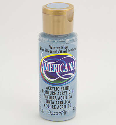 decoart Winter Blue Americana