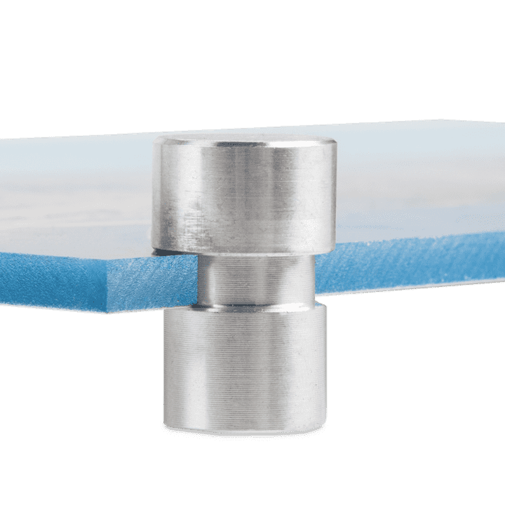 afstandhouder ophangsysteem glas schilderij