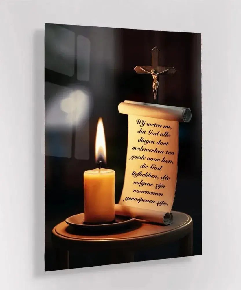 Light of Hope - Online Schilderij - Glas Schilderij