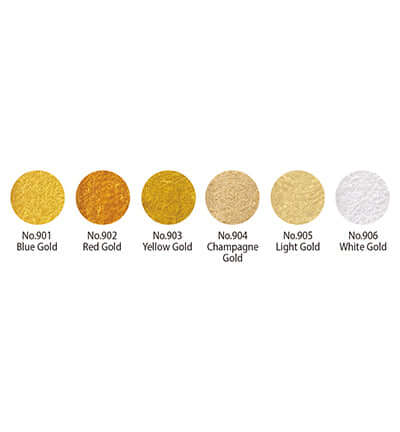 kuretake gansai tambi starry colors numbers
